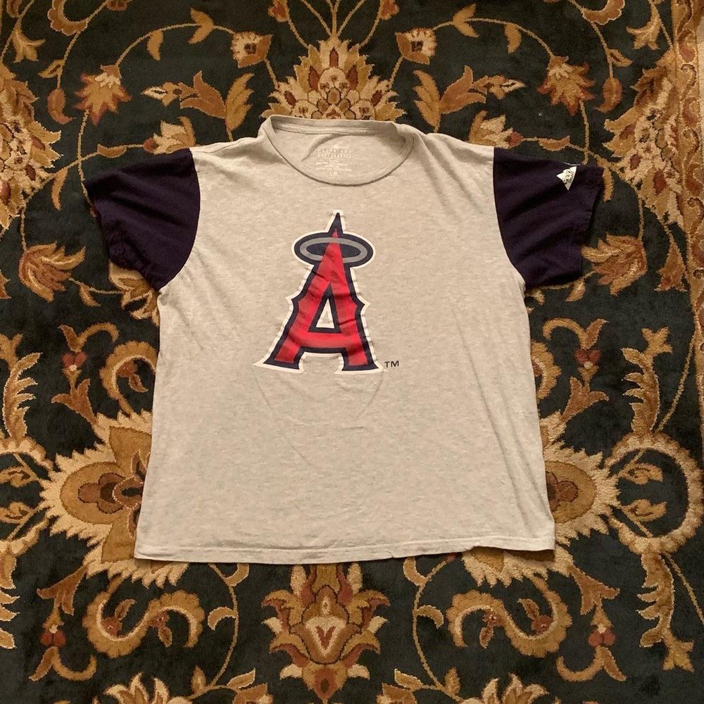 ⚾ [2/$25] MAJOR LEAGUE BASEBALL LOS ANGELES ANGELS GRAPHIC SHORT SLEEVE T-SHIRT